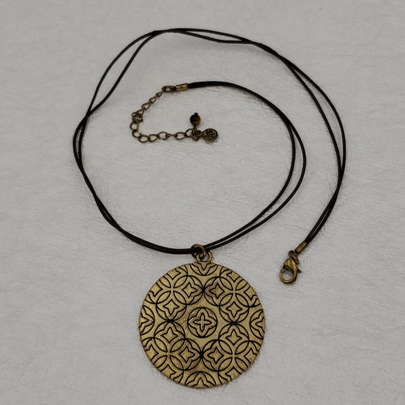 Xc Jewelry Xc Xiomara Castro Brass Mandala Necklace Poshmark